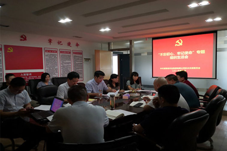 省農業集團機關黨支部召開主題教育專題組織生活會議